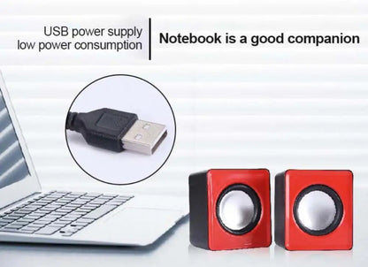 AyeBeau — Caixa de Som USB 2.0 para PC