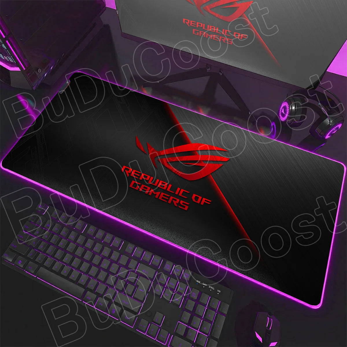 BuDuCoost — Desk Mat RGB Gamer 3 mm