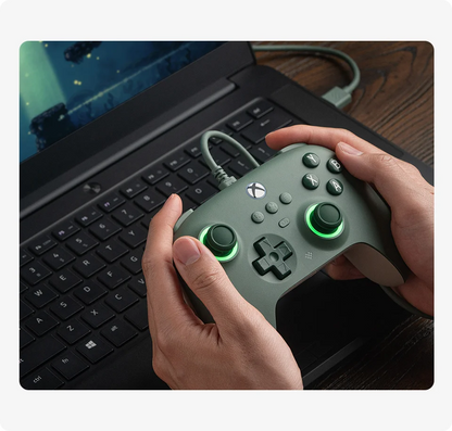 8BitDo Ultimate C — Controle Gamer com Fio para Xbox