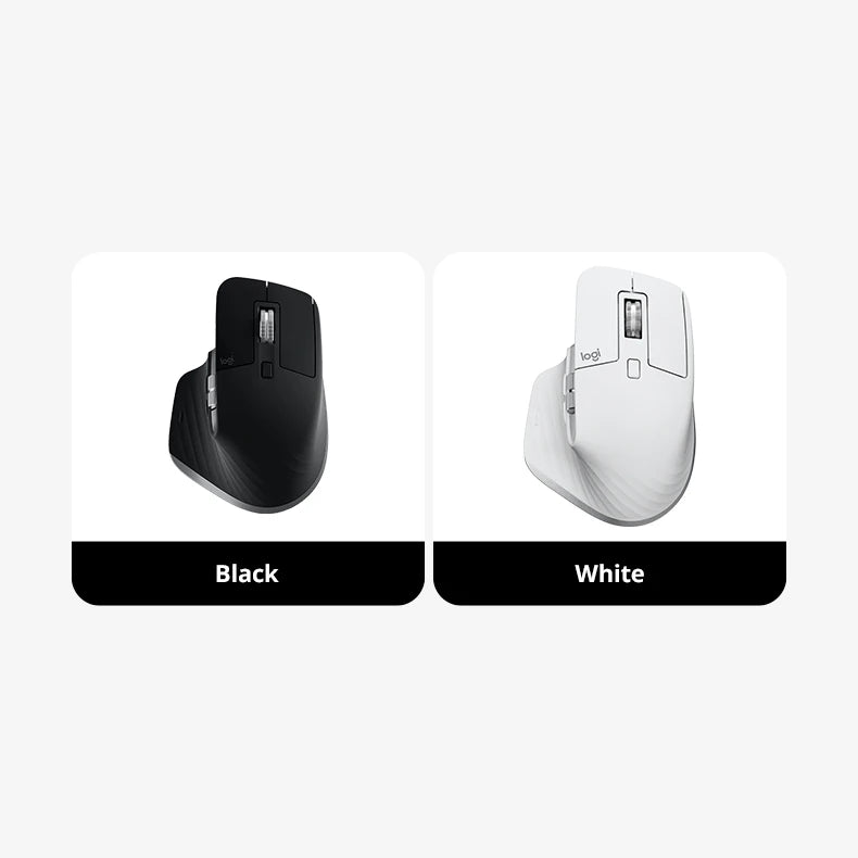 Mouse Sem Fio Logitech MX Master 3S Bluetooth com 8.000 DPI e Rolagem MagSpeed