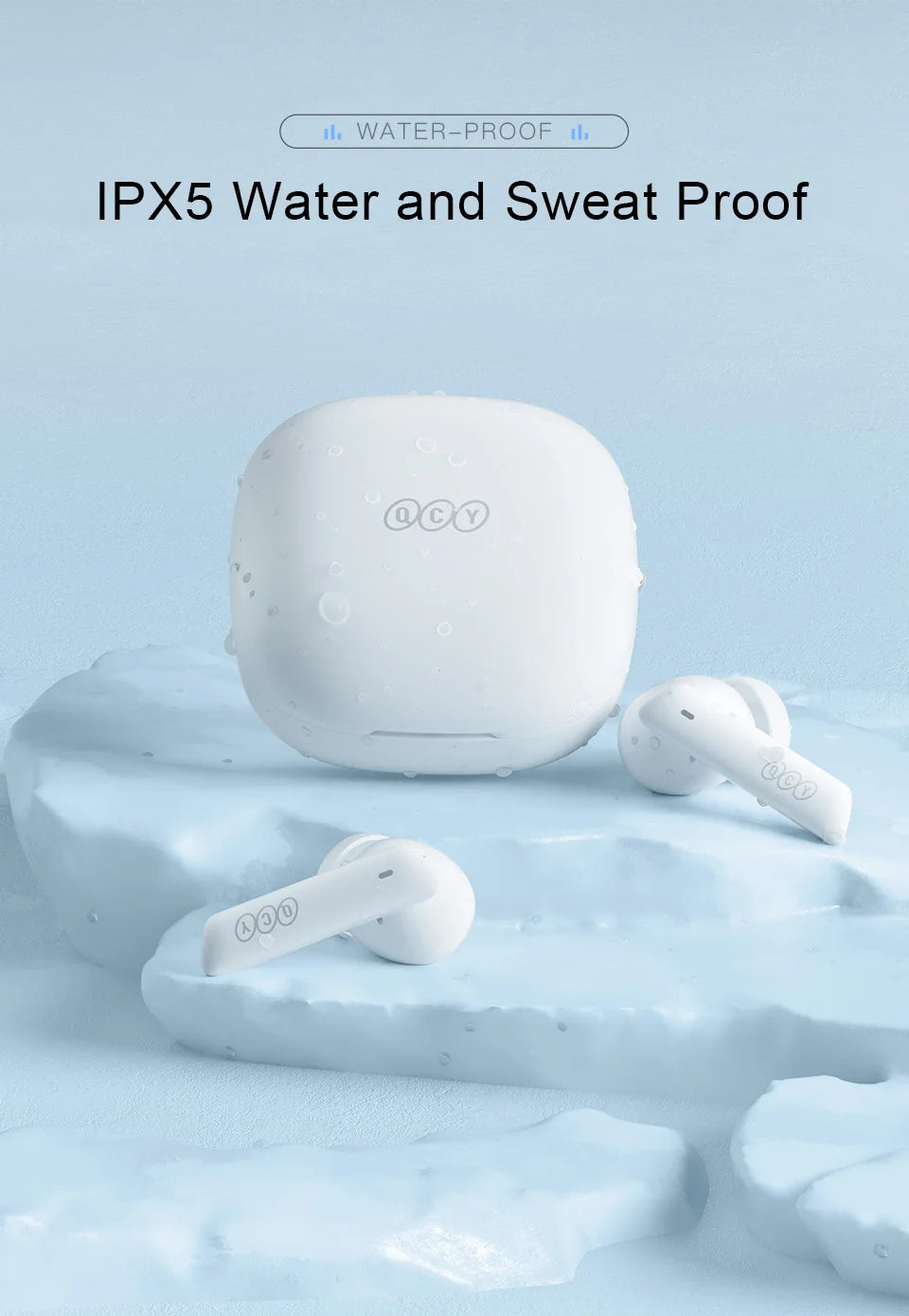 QCY HT05 MeloBuds ANC — Fone TWS Bluetooth 5.2 com ANC