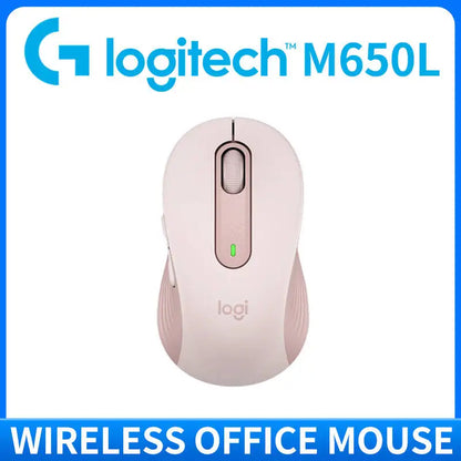 Logitech M650 — Mouse Ergonômico Sem Fio