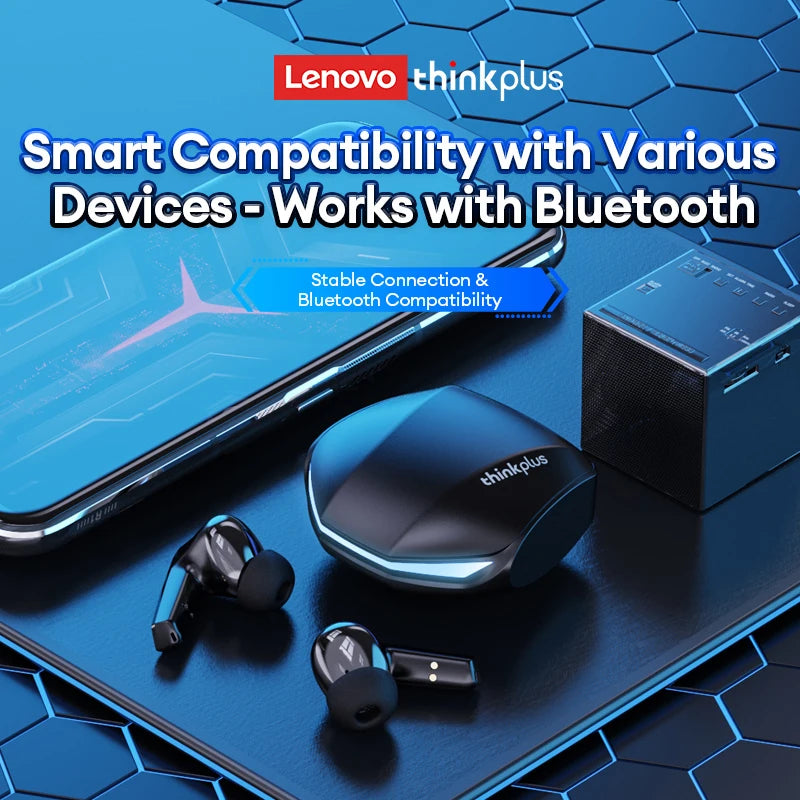 Lenovo GM2 Pro — Fone TWS Bluetooth 5.4 Gamer