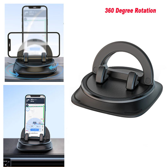 Suporte de Celular Automotivo KEBETEME para Painel com Rotação 360° Antiderrapante