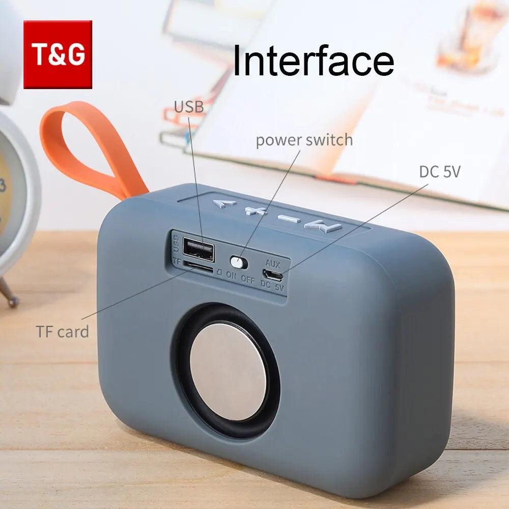 T&G TG506 — Caixa de Som Bluetooth 3W