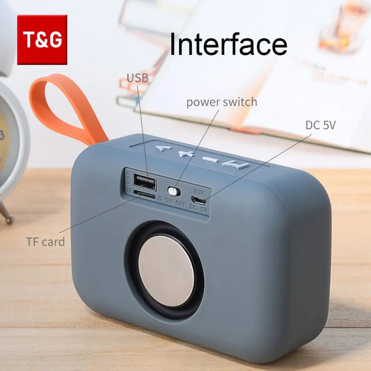 T&G TG506 — Caixa de Som Bluetooth 3W