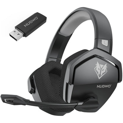 NUBWO G06 — Headset Gamer Sem Fio 2.4GHz + Bluetooth 5.3