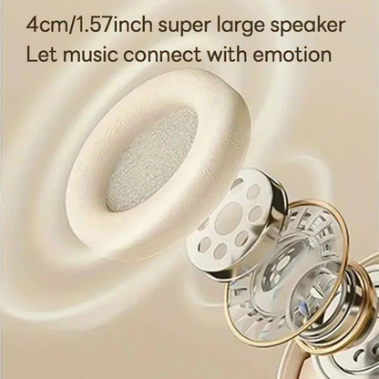 Kebidumei — Headset Gamer Bluetooth 5.3 com ANC