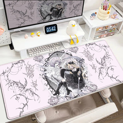 Mouse Pad Gamer Death Note – Light Yagami & Misa Amane XXL Speed