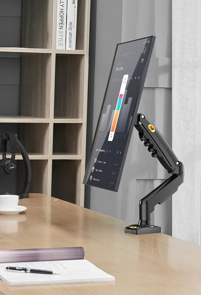 Suporte Articulado para Monitor com Pistão a Gás NB F80 (17" a 30")