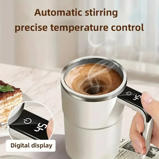 Caneca Termica Misturadora Eletrica 380ml IP67 com Sensor Digital de Temperatura e Agitacao Magnetica