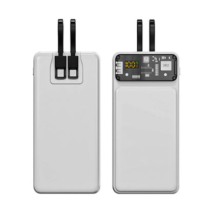 Case Power Bank DIY para 2x Baterias 1260110 com Display LCD e Carga Rápida 22.