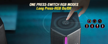 FIFINE A20 — Caixa de Som USB 2.0 com RGB
