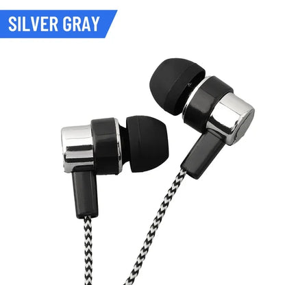 Fone de Ouvido Intra-Auricular Miwayer P2 (3.5mm) – Fone de Ouvido Com Fio, Isolamento Acústico Passivo e Graves Reforçados para Smartphones e PCs