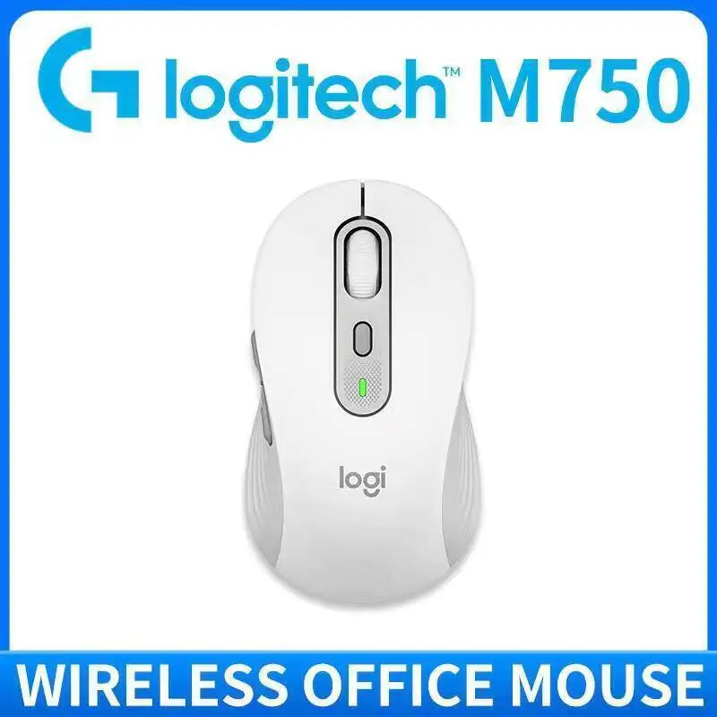 Logitech M750 — Mouse Ergonômico Sem Fio