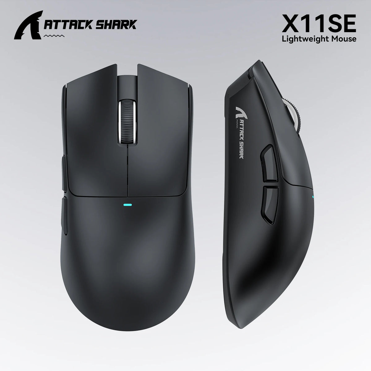 Attack Shark X11SE — Mouse Gamer Tri-Mode
