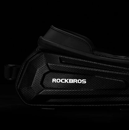 Bolsa de Quadro para Bicicleta ROCKBROS Impermeável com Suporte de Celular