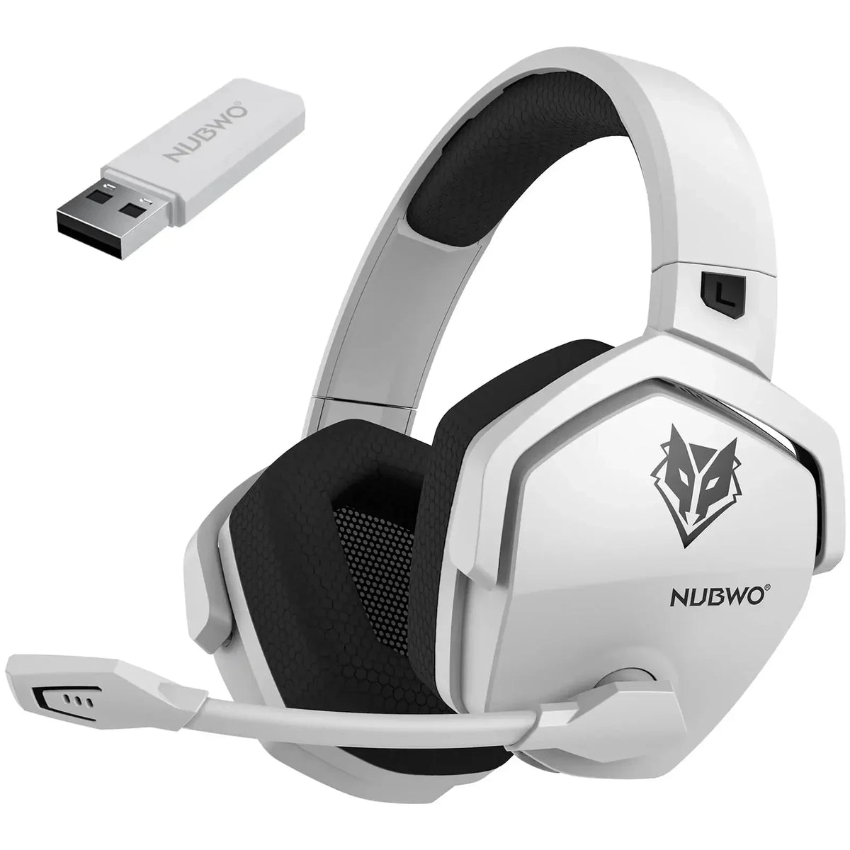 NUBWO G06 — Headset Gamer Sem Fio 2.4GHz + Bluetooth 5.3