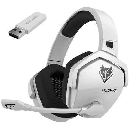 NUBWO G06 — Headset Gamer Sem Fio 2.4GHz + Bluetooth 5.3