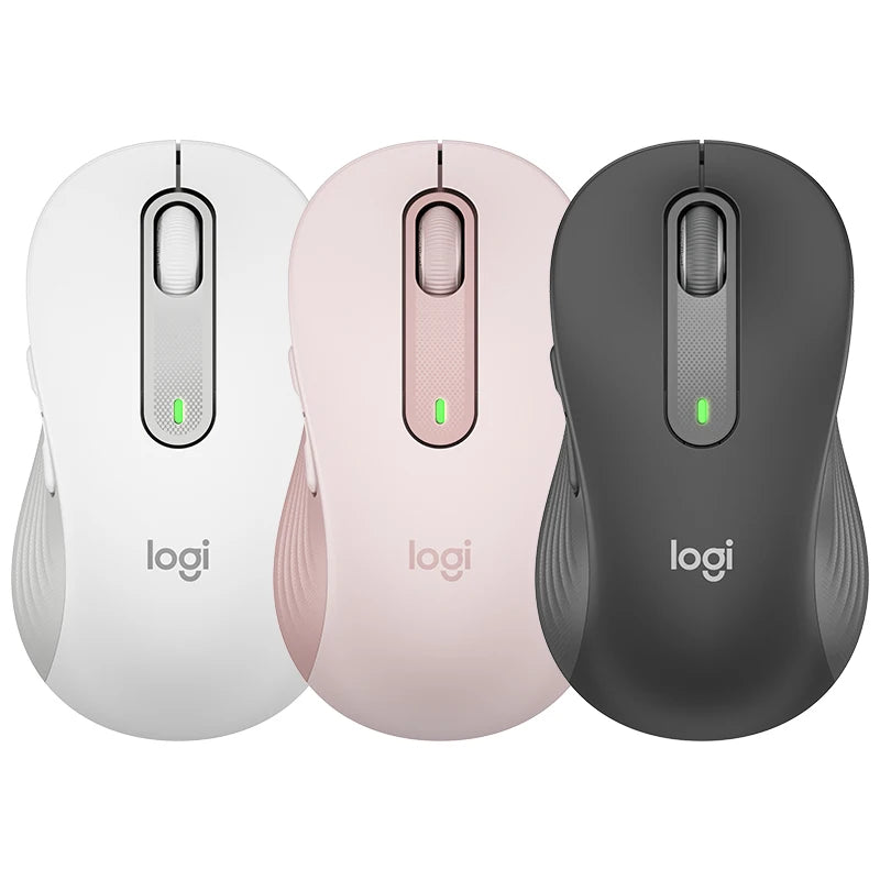 Logitech M650 / M650L — Mouse Ergonômico Sem Fio