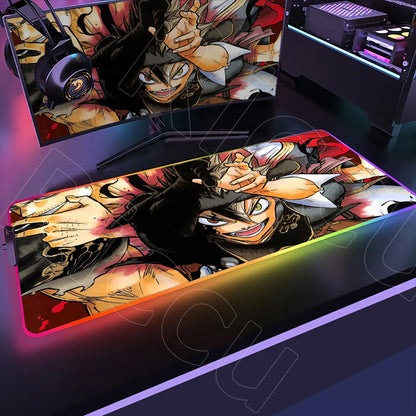Riccu — Desk Mat RGB Gamer XXL 900 × 400 mm
