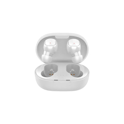 Fone de Ouvido Sem Fio A6S TWS DAMORE – Earbuds Esportivos Bluetooth 5.3, Ajuste Ergonômico com Microfone e Resistência à Água para Treinos e Uso Diário