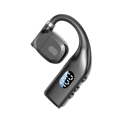 Fone de Ouvido Bluetooth 5.4 com Gancho Espetacular – Headset Esportivo e Empresarial de Alta Fidelidade