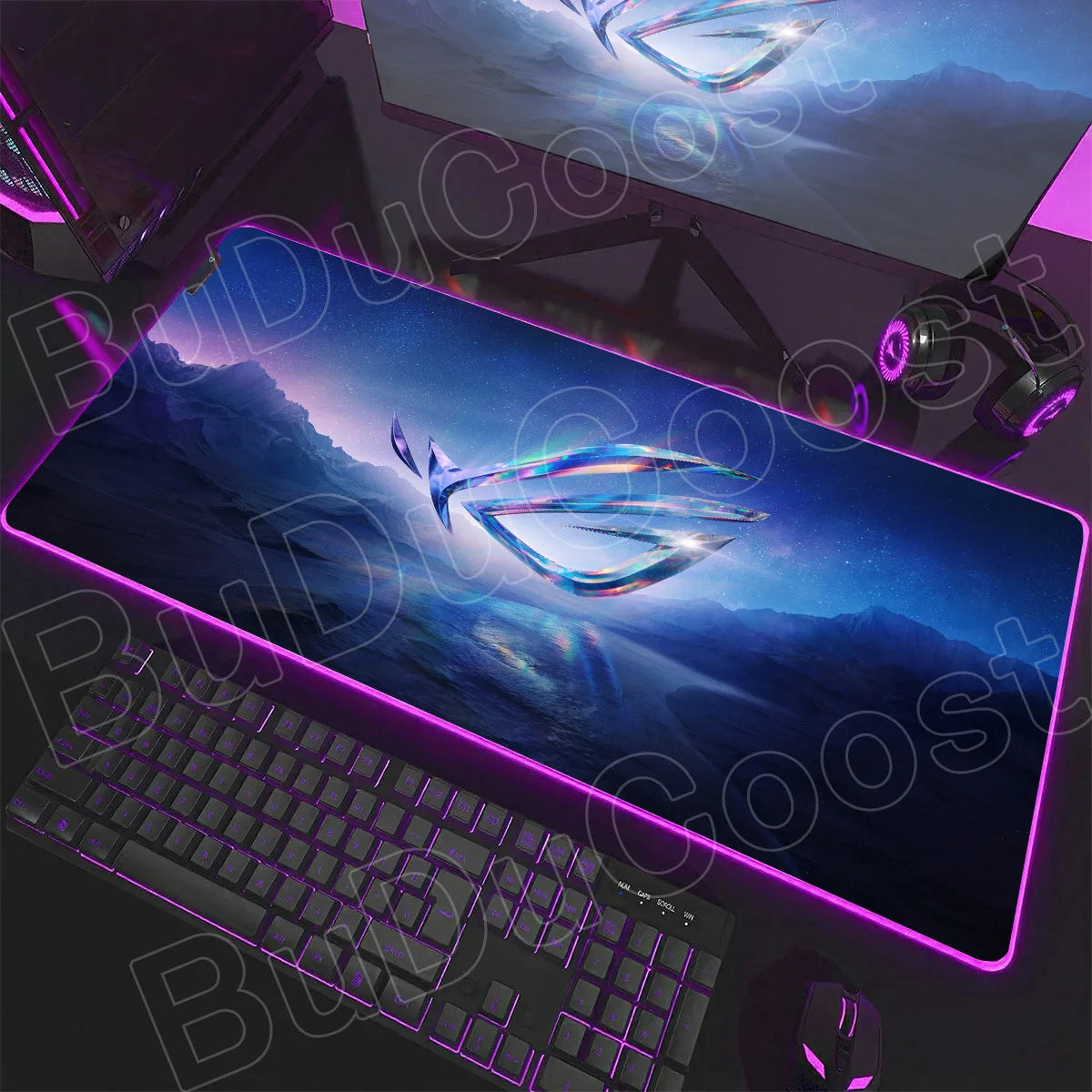 BuDuCoost — Desk Mat RGB Gamer 3 mm