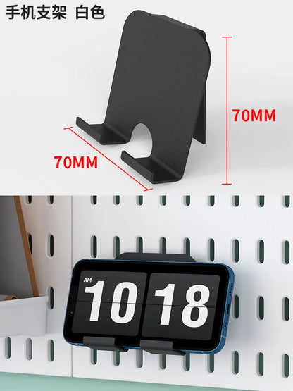 Painel Pegboard Gamer Organizador de Parede – Kit Completo com Suportes, Prateleiras e Ganchos para Setup