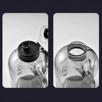 Garrafa Galão Esportiva em Tritan de Alta Capacidade com Canudo e Alça (1.7L / 2.7L)