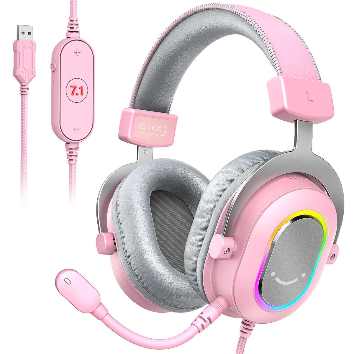 FIFINE H6 — Headset Gamer USB com RGB