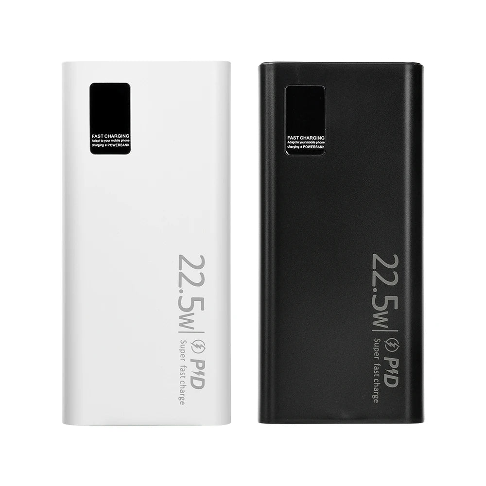 Kit Power Bank DIY diymore 20000mAh 22.5W com Display Digital para 2x Células 1260110