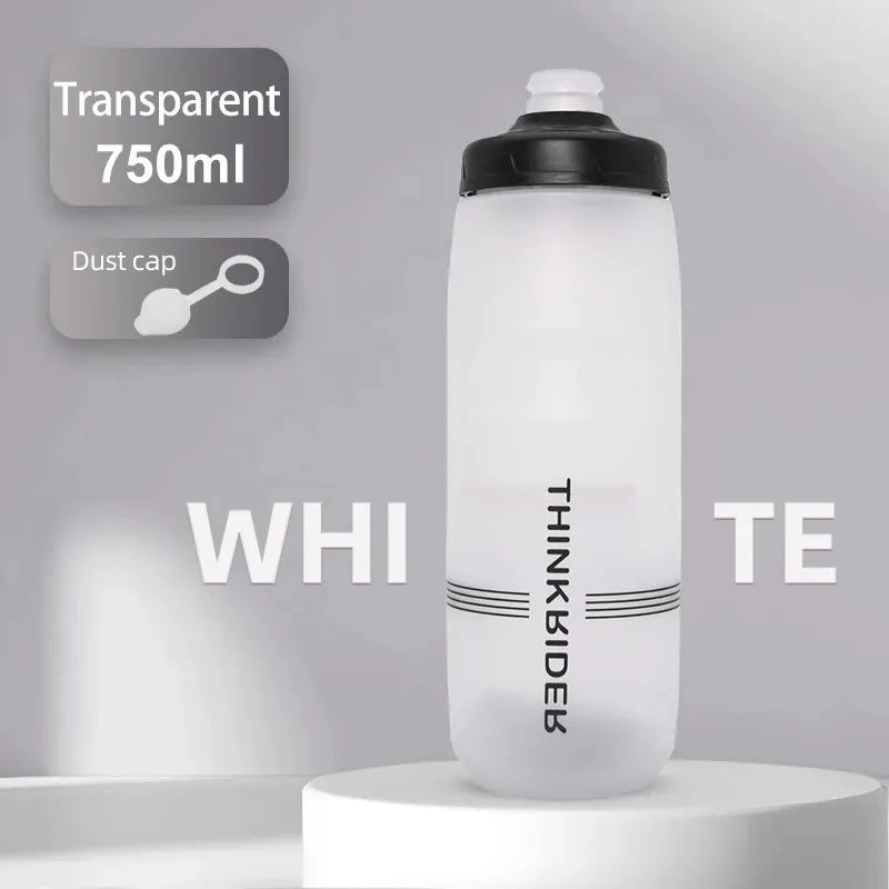 Caramanhola Squeeze ThinkRider em Polipropileno PP5 com Válvula Squeeze Jet e Protetor Contra Poeira (620ml / 750ml)