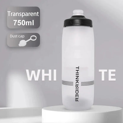 Caramanhola Squeeze ThinkRider em Polipropileno PP5 com Válvula Squeeze Jet e Protetor Contra Poeira (620ml / 750ml)