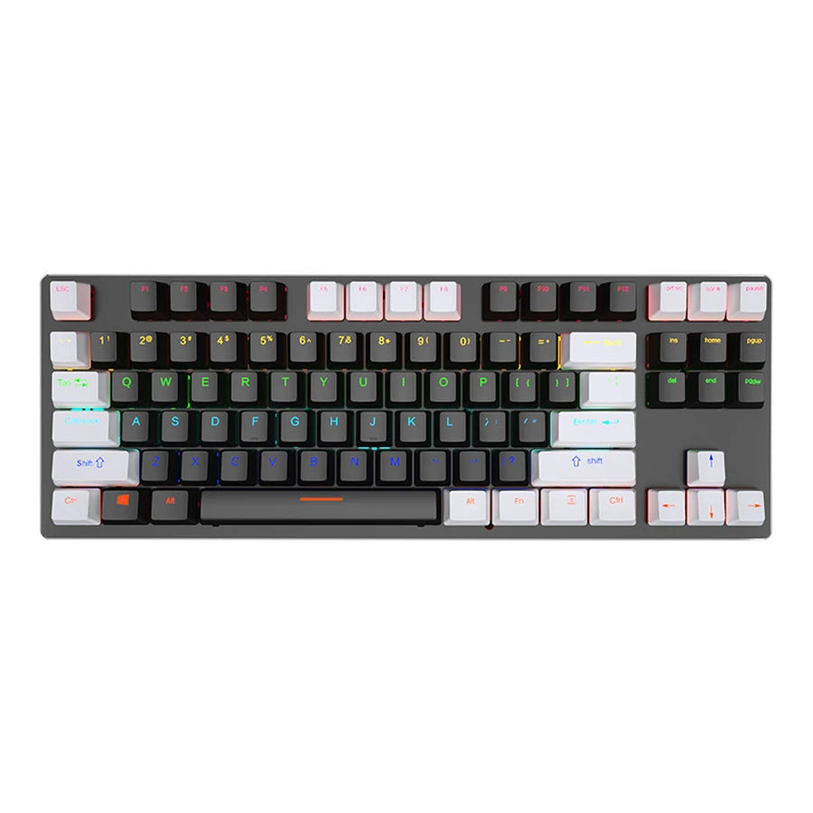 AyeBeau — Teclado Mecânico Gamer RGB 87 Teclas