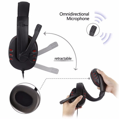 Headset Gamer P2 3,5mm com Microfone — 40mm