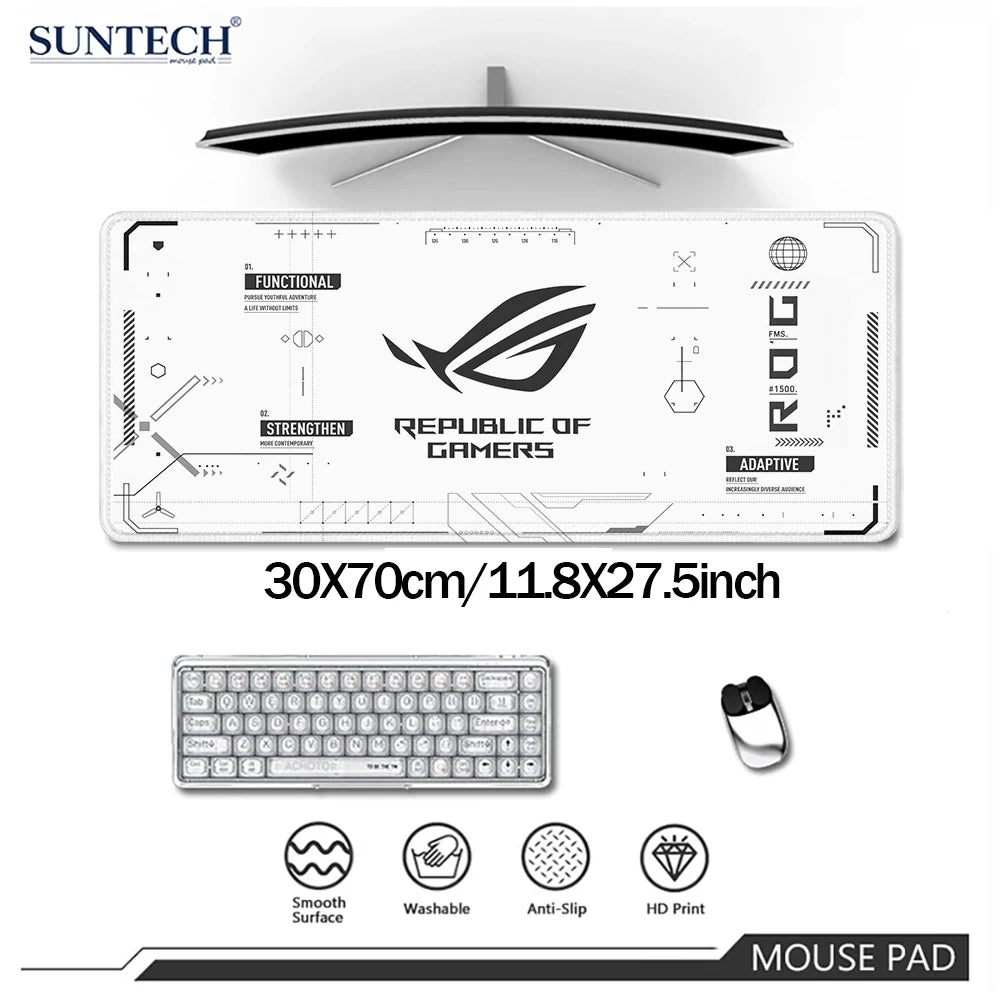 Tapete gamer grande, tapete estendido, mousepad gamer para PC, teclado de computador, tapete de mesa XXL, acessórios para interiores de escritórios.