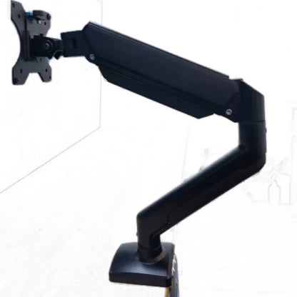 Suporte de Mesa Elevatório e Ajustável para Monitor de 17" a 32" – Base de Liga de Alumínio de Alta Resistência, Capacidade de Carga de 10kg e Ajuste Ergonômico de Altura