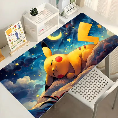 Mouse Pad Gamer Pokémon Kawaii XXL – Desk Mat Speed com Base Antiderrapante