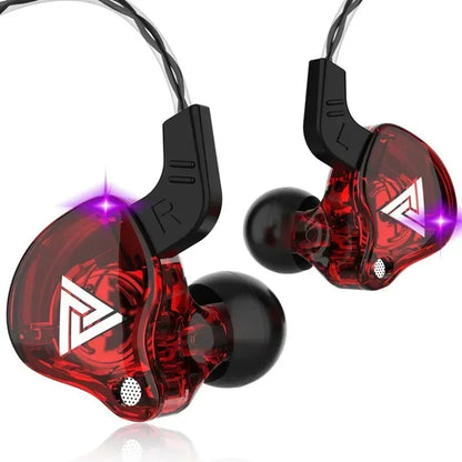Fone de Ouvido QKZ AK6 com Microfone, Driver Dinâmico e Plugue P2 3,5 mm