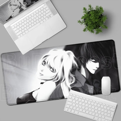 Mouse Pad Gamer Death Note – Light Yagami & Misa Amane XXL Speed