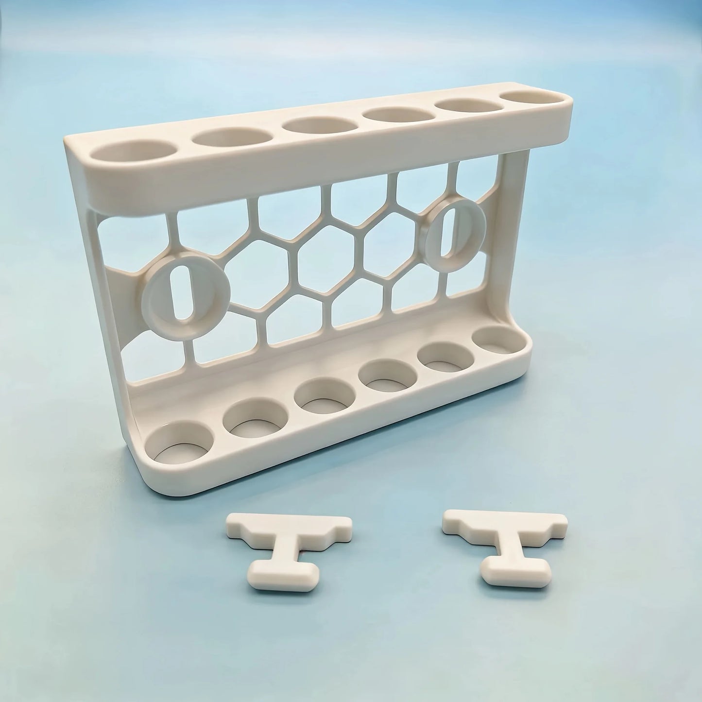 Painel Pegboard Organizador de Parede – Suporte Suspenso para Ferramentas, Papelaria e Marcadores