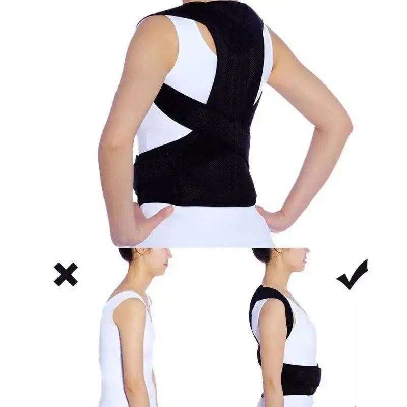 Colete Corretor Postural Reforcado com Suporte Lombar GOT-TOG