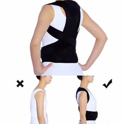 Colete Corretor Postural Reforcado com Suporte Lombar GOT-TOG