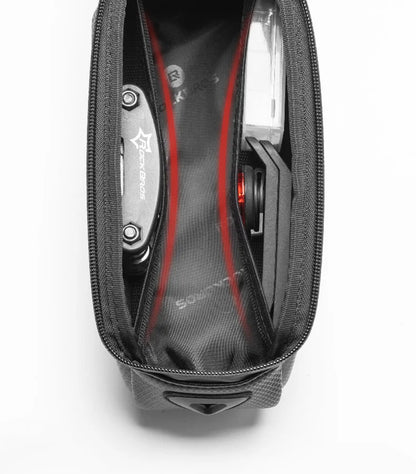 Bolsa de Quadro para Bicicleta ROCKBROS Impermeável com Suporte de Celular