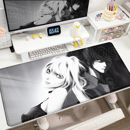 Mouse Pad Gamer Death Note – Light Yagami & Misa Amane XXL Speed
