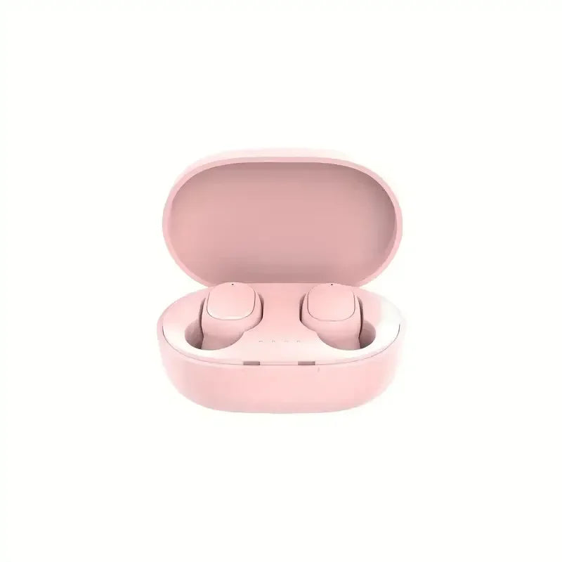 Fone de Ouvido Sem Fio A6S TWS DAMORE – Earbuds Esportivos Bluetooth 5.3, Ajuste Ergonômico com Microfone e Resistência à Água para Treinos e Uso Diário