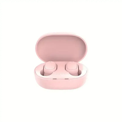 Fone de Ouvido Sem Fio A6S TWS DAMORE – Earbuds Esportivos Bluetooth 5.3, Ajuste Ergonômico com Microfone e Resistência à Água para Treinos e Uso Diário