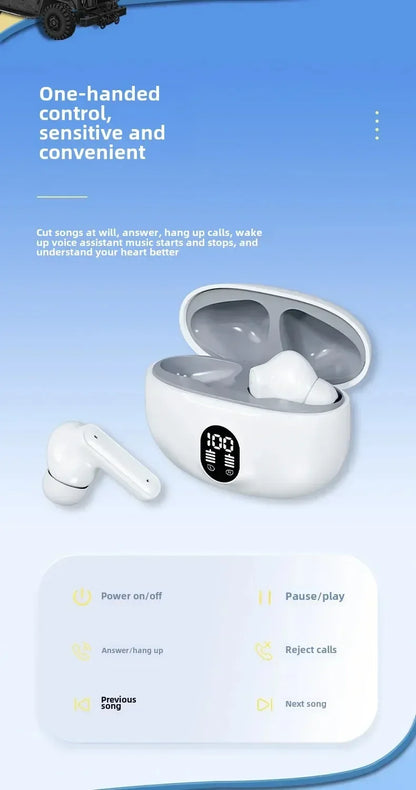895B — Fone TWS Bluetooth 5.3 com ANC