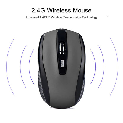 Mouse Sem Fio 2.4G Kebidumei — 1200 DPI